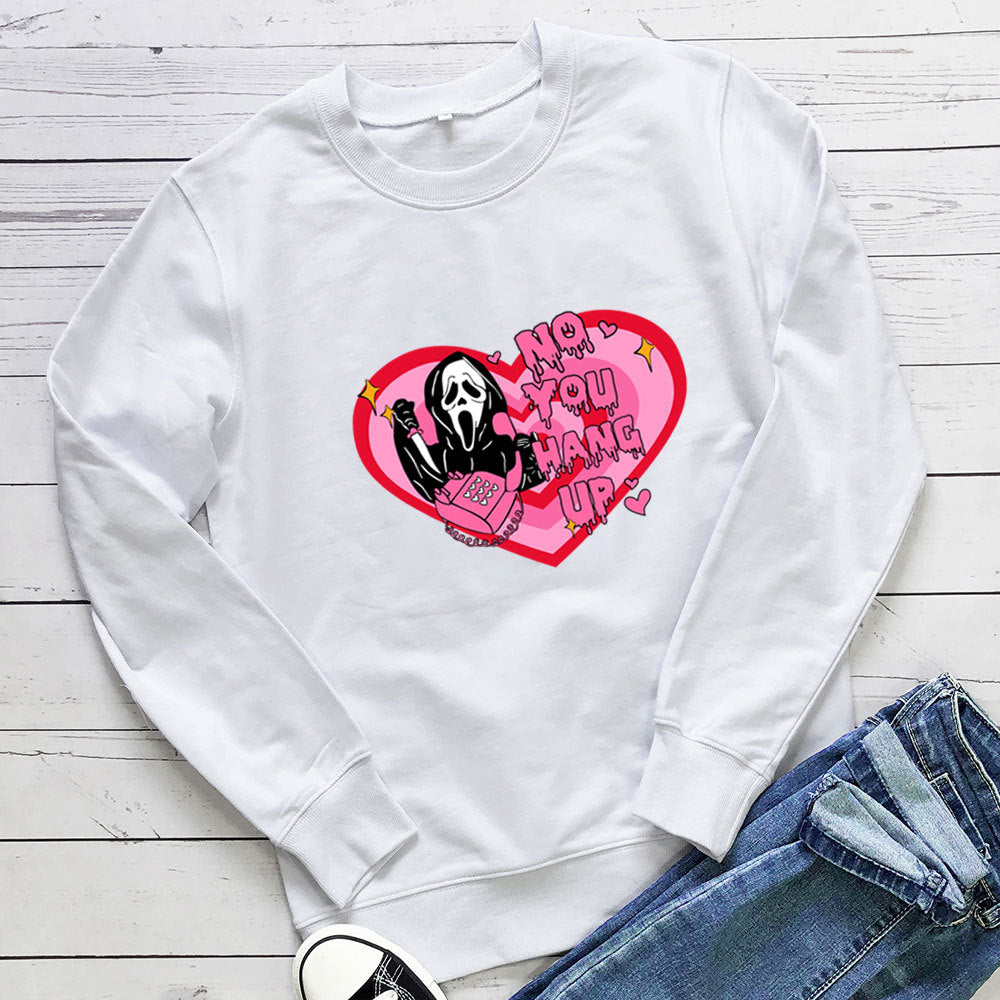 Love printed hoodie