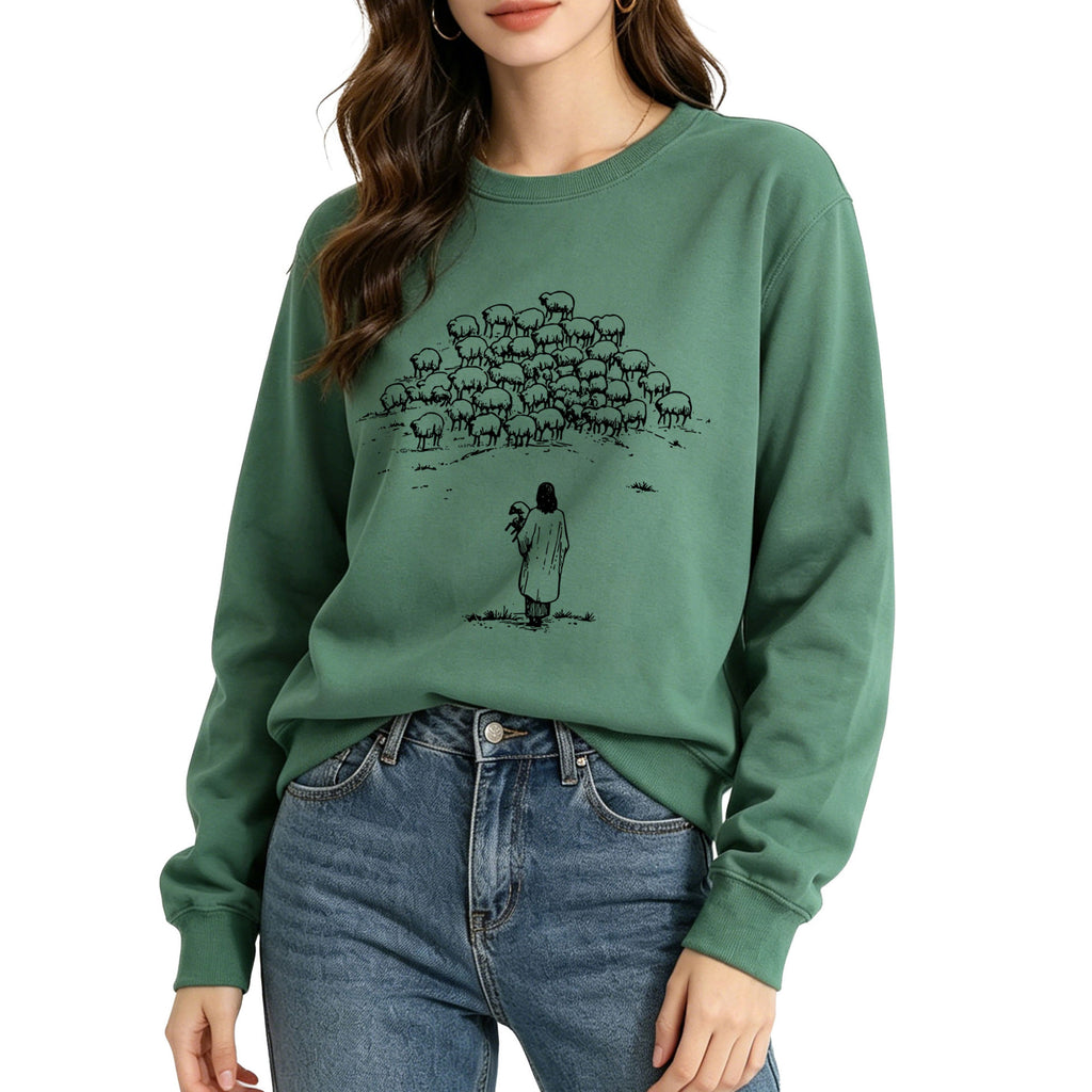 Shepherd print hoodie