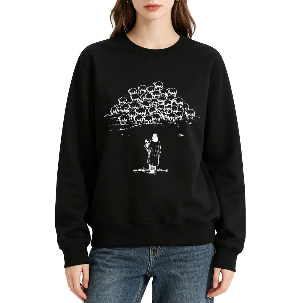 Shepherd print hoodie